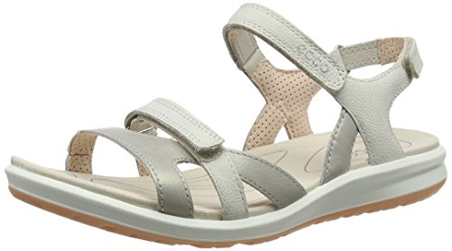 ECCO CRUISEII, Sandalias de Senderismo para Mujer, Plateado (Silver Grey/Gravel/Rose Dust 50862), 41 EU