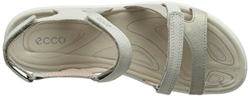 ECCO CRUISEII, Sandalias de Senderismo para Mujer, Plateado (Silver Grey/Gravel/Rose Dust 50862), 41 EU