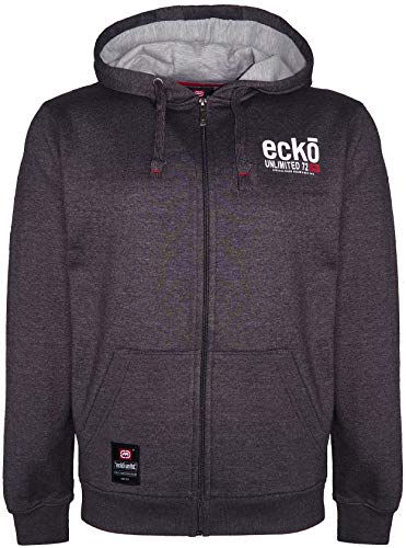 Ecko Unlimited Rhinos - Sudadera con capucha para hombre Gris gris oscuro XL
