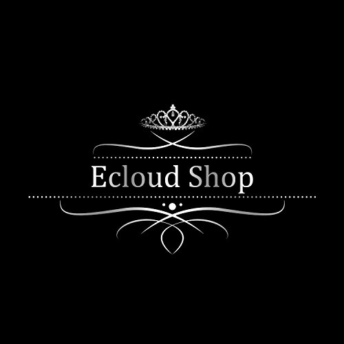 Ecloud Shop® Noble de la Manera Mujeres de la joyería 925 Pendientes de Plata