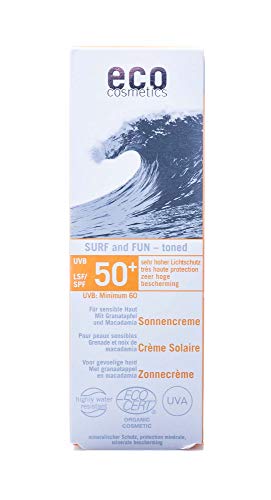 Eco cosmetics Surf & Fun - Crema solar con FPS 50+