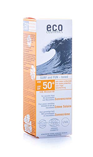 Eco cosmetics Surf & Fun - Crema solar con FPS 50+