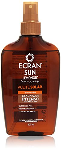 Ecran Lemonoil - Sun Aceite Solar - Bronceado intenso - 200 ml
