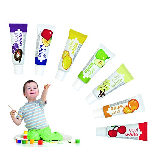 edel+white niños pasta de dientes 7 frutas (7x 9,4ml)