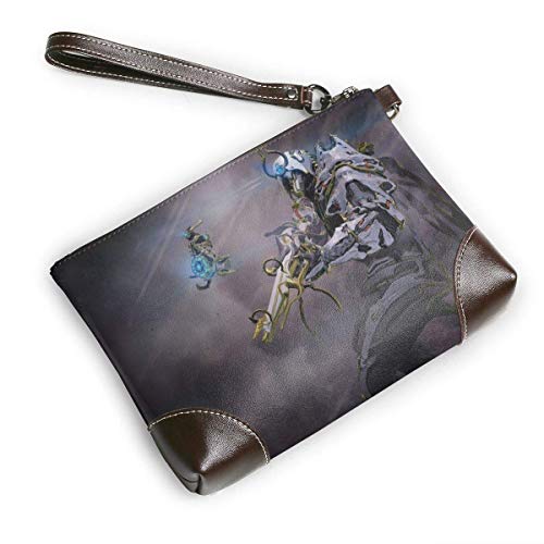 EDFG Bolso de mano de cuero Warframe Cómodo Ligero Impermeable Bolsos fáciles de llevar Mujeres 's Of Man Wristlet Pouch Coach Handbags