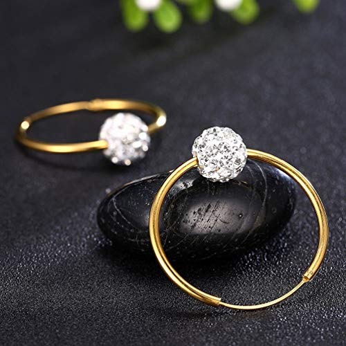 EDSS Lindo un par de aretes de Fragancia Pendientes de Tendencia de Moda Hermosos aretes/antialérgico/Intermitente de Plata/Diamantes/pequeño y Exquisito