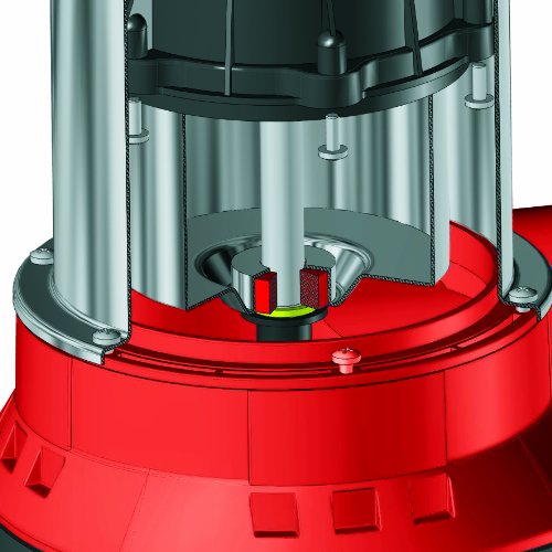 Einhell GH-DP 5225 N - Bomba de aguas sucias (520W, capacidad de 10.000 l/h, profundidad max. de inversión 5m, conexión de manguera 47.8mm, cuerpos extraños hasta 25 mm) (ref.4170481)