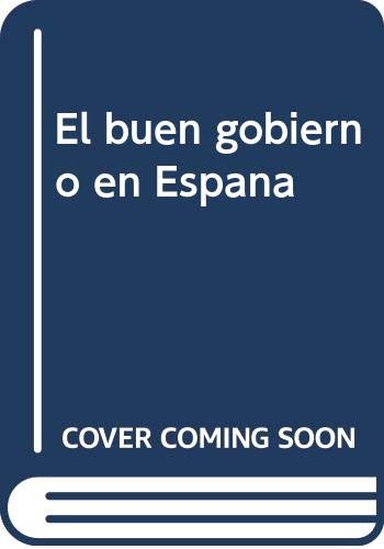 El buen gobierno en España (Estudios)