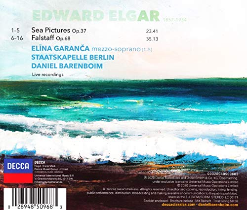 Elgar: Sea Pictures. Falstaff