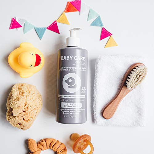 Elifexir Baby Care | Gel Champú Dermatológico Hipoalergénico para Bebés | 500 ml