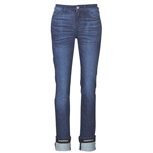 EMPORIO ARMANI 6G2J81-2D5TZ-0943 Vaqueros Mujeres Azul - US 27 - Vaqueros Slim