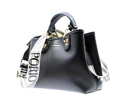 Emporio Armani Y3D166 - Bolso de mano con correa de piel para mujer