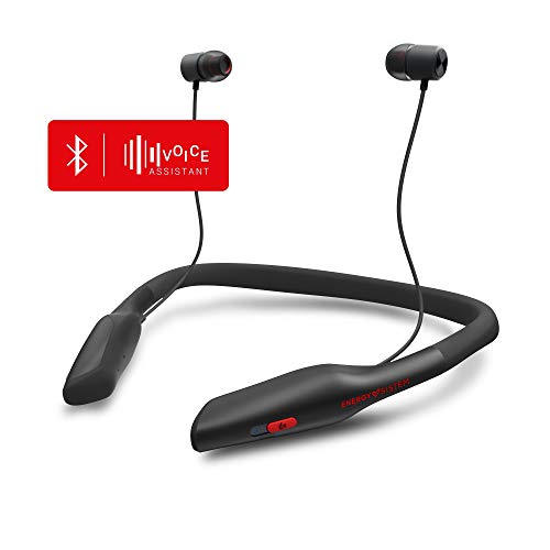 Energy Sistem BT Smart 5 Voice Assistant - Auriculares Neckband (Magnet Earbuds, Bluetooth)