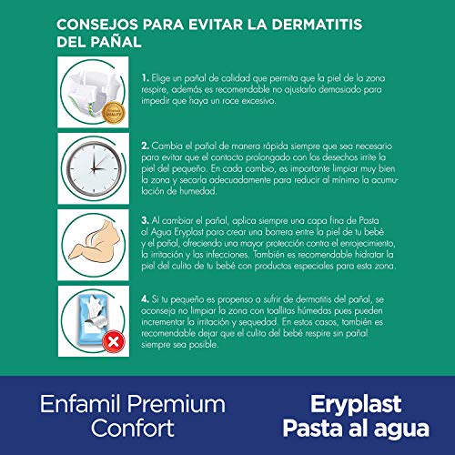 Enfamil Confort - Leche infantil para bebés lactantes con transtornos digestivos leves + Eryplast Lutsine E45 Pasta al Agua Crema Pañal Bebé - 2 x 125 ml