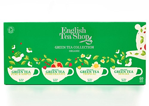 English Tea Shop - Green Tea Collection Organic - 60 Tea Bags - 120g
