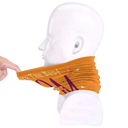 Eres el mejor tubo de polaina de cuello reversible calentador de cuello MOM Fleece, diadema de calentador de oído versátil para hombres y mujeres