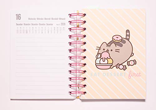ERIK - Agenda escolar 2020/2021 día página S Pusheen Foodie, 11 meses (11,4x16 cm)