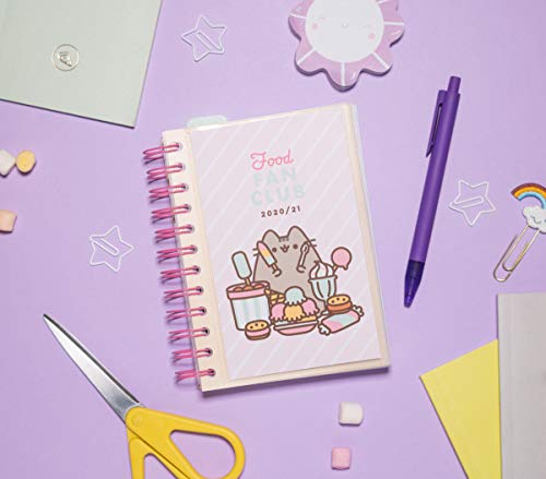 ERIK - Agenda escolar 2020/2021 día página S Pusheen Foodie, 11 meses (11,4x16 cm)