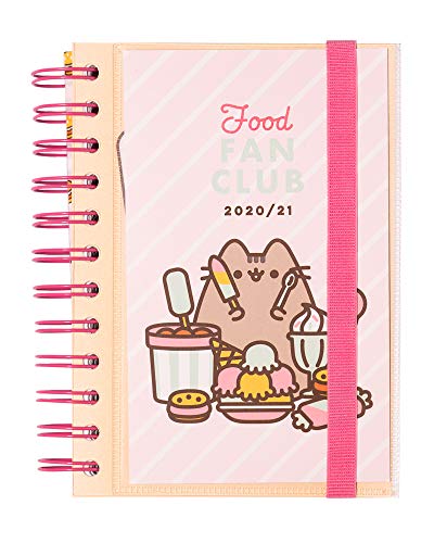 ERIK - Agenda escolar 2020/2021 día página S Pusheen Foodie, 11 meses (11,4x16 cm)