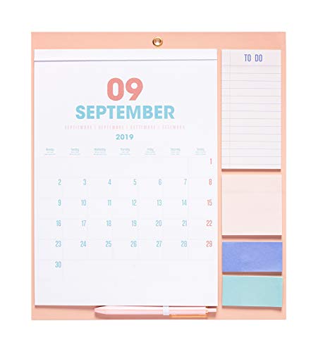 Erik - Planificador mensual de imán para nevera 2019/2020 Genérico