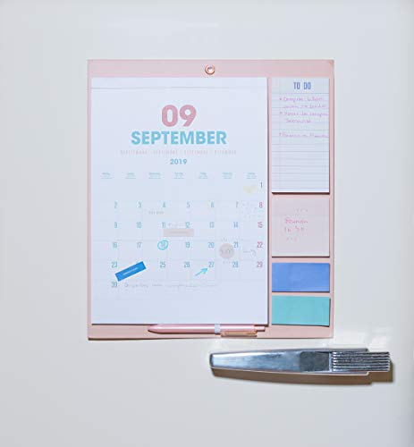 Erik - Planificador mensual de imán para nevera 2019/2020 Genérico