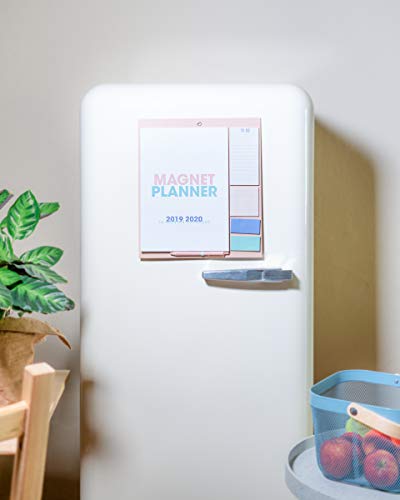 Erik - Planificador mensual de imán para nevera 2019/2020 Genérico