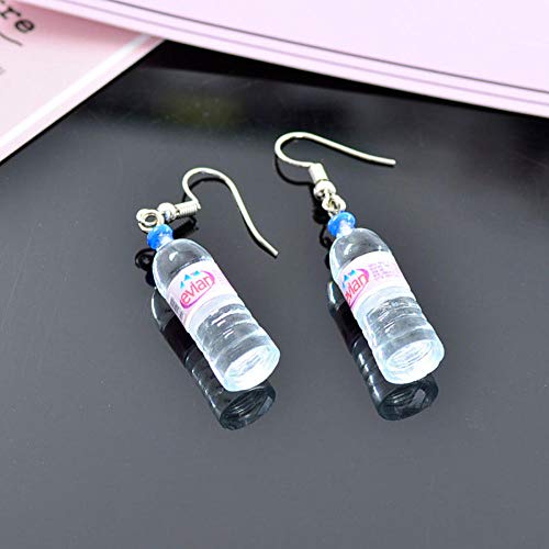 Erin Earring Personalidad Pendientes De Botellas De Agua Mineral Botella De Cerveza Lindos Pendientes Simples Elegantes Pendientes De Dos Estilos De Moda