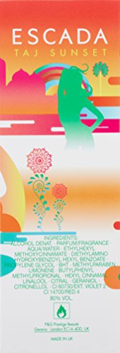 Escada Taj Sunset, Woman, Eau de Toilette, 30 ml, 1er Pack (1 x 30 ml)