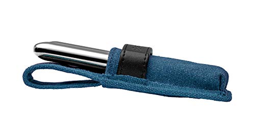 ESCODA Set 3 Pinceles Acuarela - Blue Set Viaje N.6,10,16 Redondo Punta Pelo Sintético Profesional Bellas Artes Brochas Serie Prado Perla Último Fabricado a Mano en España.