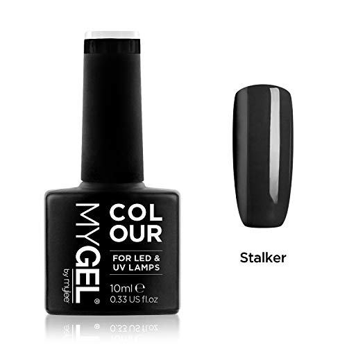 Esmalte de gel para uñas MyGel, de MYLEE (10ml) MG0112 - Stalker UV/LED Nail Art Manicure Pedicure para uso profesional en el salón y en el hogar - Larga duración y fácil de aplicar