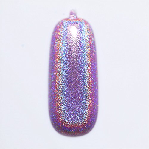 Esmalte de uñas de Born Pretty con purpurina y efecto holográfico (6 ml)