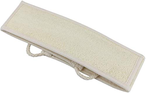 Esponja para la espalda de Luffa, para ducha, baño, exfoliante de Loofah, masaje con sustancias naturales y biodegradables, esponja natural