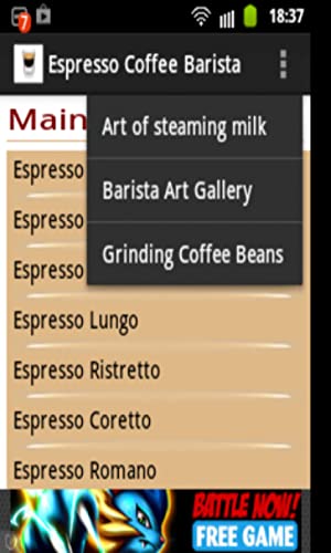Espresso Coffee Recipes