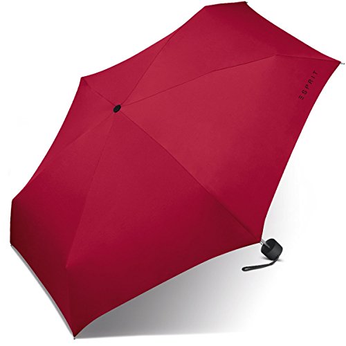 Esprit Petito Piccolo - Paraguas de bolsillo (15,7 cm), unisex, Petito, flagred, talla única