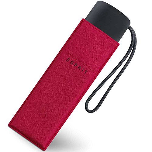 Esprit Petito Piccolo - Paraguas de bolsillo (15,7 cm), unisex, Petito, flagred, talla única