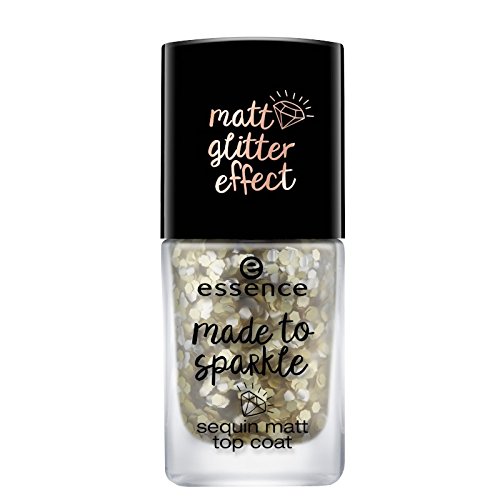 ESSENCE MADE TO SPARKLE - TOP COAT LENTEJUELAS 01 POUR SOME GLITTER ON ME