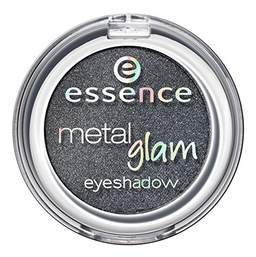 Essence Metal Glam - Sombra de ojos con textura metálica para un efecto brillante de larga duración, n.° 04 Sparkle all night, 2,7 g.