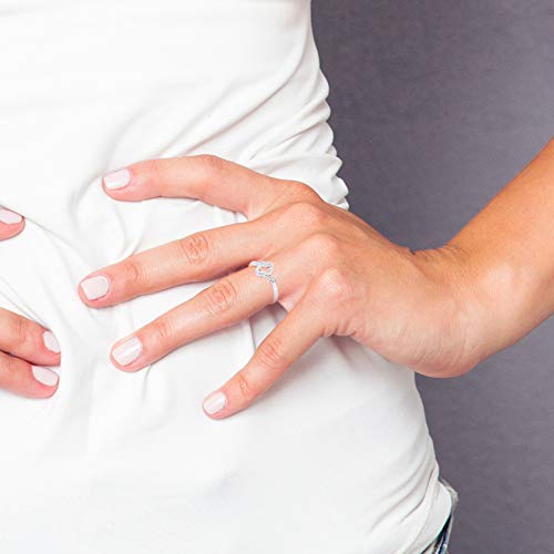 Essens – Anillo de la buena suerte, joyería Prestige – plata maciza 925 milésimas – Tamaño ajustable – Joya para mujer