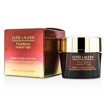 Estee Lauder Nutritious Vitality8 Night Radiant Overnight Creme/Mask 50ml/1.7oz by Estee Lauder