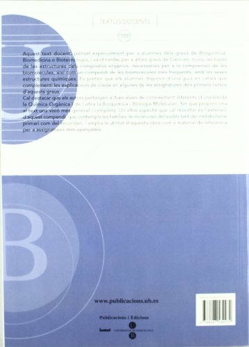 Estructura de compostos orgànics i biomolècules: 348 (TEXTOS DOCENTS)
