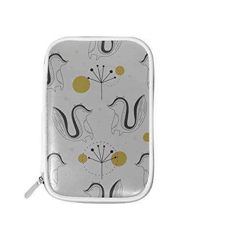 Estuche de lápices Escuela Primavera Dibujos animados Mofeta Flores Hoja Maquillaje Bolsa Para niñas Bolsa de cosméticos para niños pequeños Estuche de lápices colorido multifuncional para hombres Mu