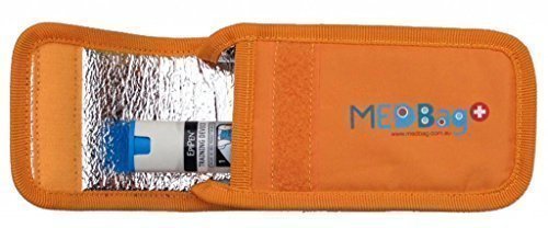 Estuche Doble de EpiPen Color Naranja