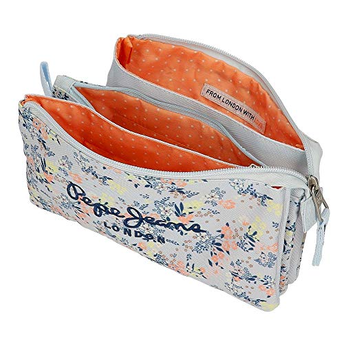 Estuche Pepe Jeans Malila Tres Compartimentos