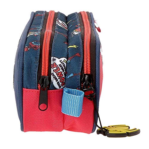 Estuche Spiderman Pop Dos Compartimentos