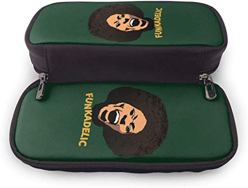 Estuches Oficina y papelería Fun-kad-elic Ma-ggot Br-ain Pencil Case - High Capacity PU Leather Pencil Pouch with Double Zipper Stationery Organizer Multifunction Cosmetic Makeup Bag