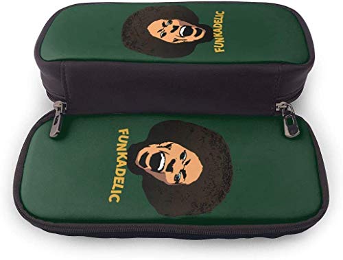 Estuches Oficina y papelería Fun-kad-elic Ma-ggot Br-ain Pencil Case - High Capacity PU Leather Pencil Pouch with Double Zipper Stationery Organizer Multifunction Cosmetic Makeup Bag