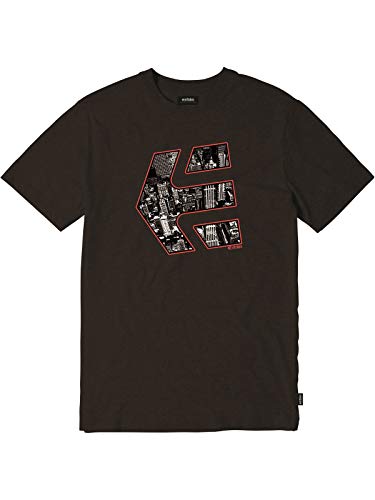 etnies Camiseta City Icon Negro (S, Negro)