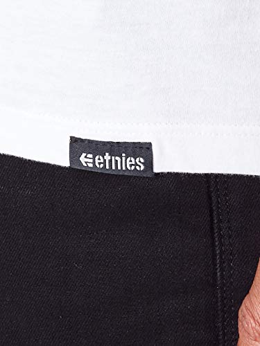 etnies Camiseta Icon Flag Blanco (M, Blanco)