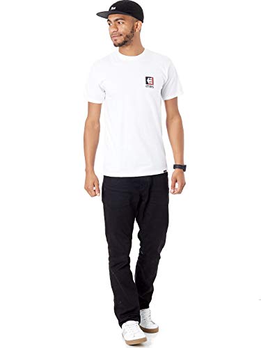 etnies Camiseta Icon Flag Blanco (M, Blanco)
