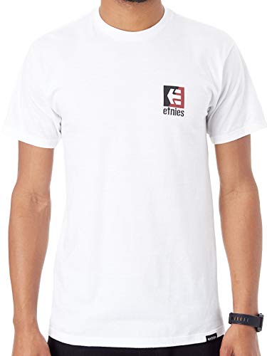 etnies Camiseta Icon Flag Blanco (M, Blanco)
